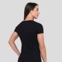 Women‘s Pure Ambition T-shirt Black - GymBeam S
