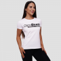Women‘s Stronger Together T-shirt White - GymBeam XXL