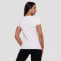 Women‘s Stronger Together T-shirt White - GymBeam XXL