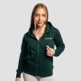Γυναικείο Zipper Hoodie Pine - GymBeam XL