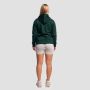 Γυναικείο Zipper Hoodie Pine - GymBeam XL