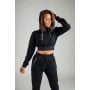 Γυναικείο Φούτερ Cropped Essential Black – STRIX S