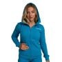 Γυναικείο Limitless Zip Up Hoodie Aquamarine - GymBeam S