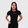 Γυναικείο T-shirt FIT Black - GymBeam L