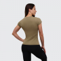 Γυναικείο T-shirt FIT Olive - GymBeam S