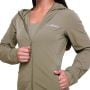 Γυναικείο μπουφάν τρεξίματος Pulse Vetiver - GymBeam L