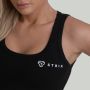 Γυναικείο Ribbed Tank Top Black - STRIX L