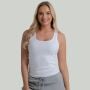 Γυναικείο Ribbed Tank Top White - STRIX M