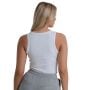 Γυναικείο Ribbed Tank Top White - STRIX M