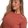Γυναικείο Limitless Sports T-Shirt Cinnamon - GymBeam L