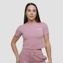 Γυναικείο Agile Cropped T-Shirt Woodrose - GymBeam L