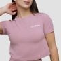Γυναικείο Agile Cropped T-Shirt Woodrose - GymBeam L