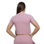 Γυναικείο Agile Cropped T-Shirt Woodrose - GymBeam L
