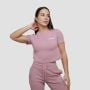Γυναικείο Agile Cropped T-Shirt Woodrose - GymBeam L