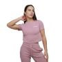 Γυναικείο Agile Cropped T-Shirt Woodrose - GymBeam L