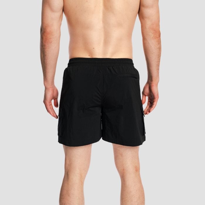Ανδρικό μαγιό Cargo Shorts Black - GymBeam XXXL