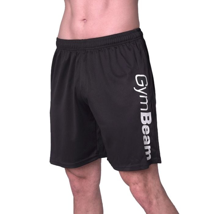 Mesh Shorts Essence Black - GymBeam L