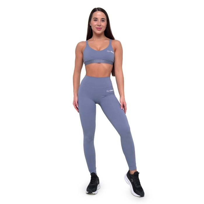 Γυναικείο κολάν Essence Denim Blue - GymBeam M