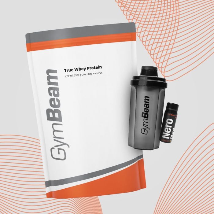 True Whey - GymBeam 1000 g - Σοκολάτα - Φουντούκι - 00