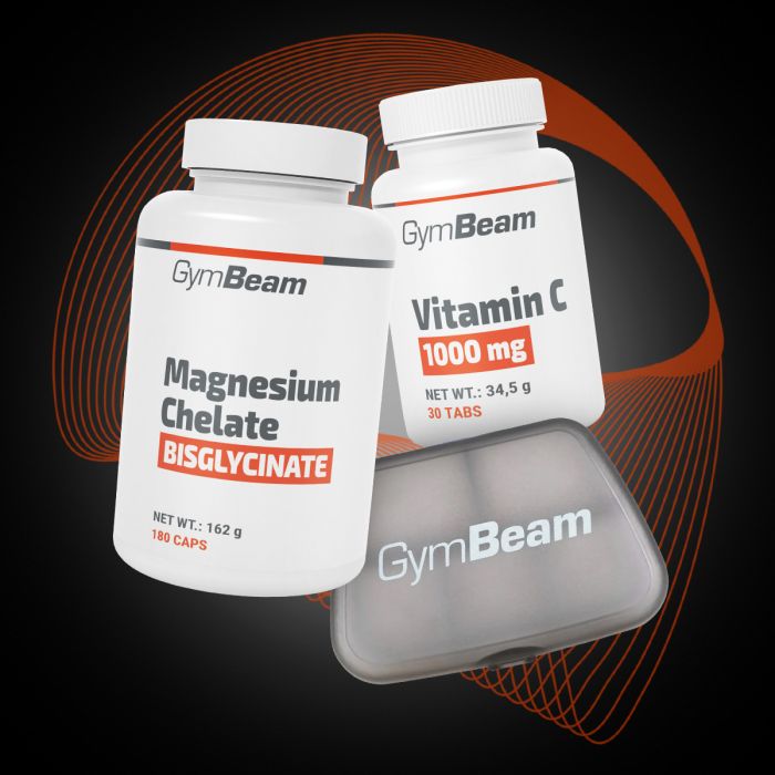 Μαγνήσιο Χηλικό (Δισγλυκινικό) - GymBeam + ΔΩΡΑ 90 καψ.
