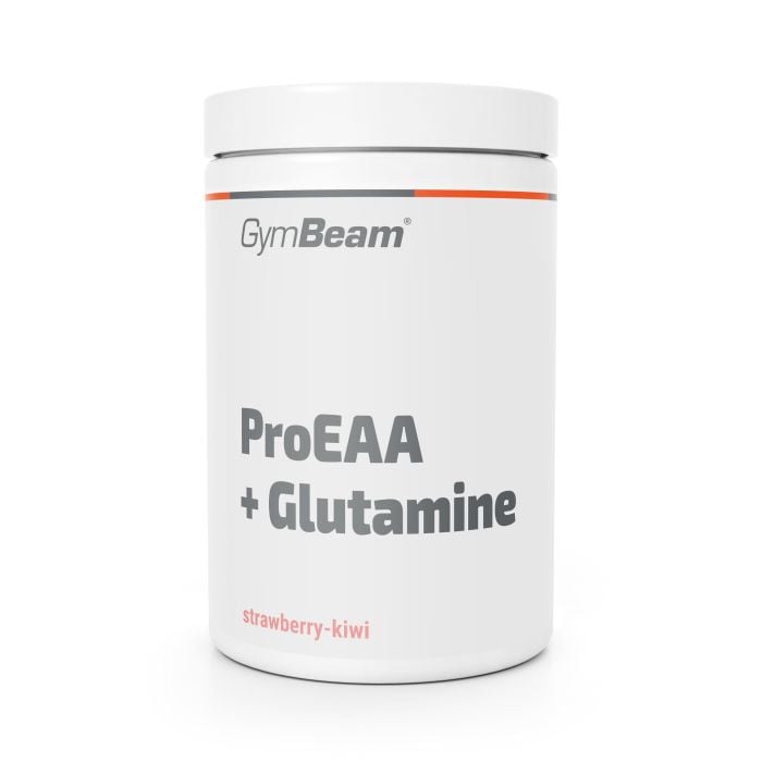 ProEAA + Glutamine - GymBeam 400 g - strawberry-kiwi