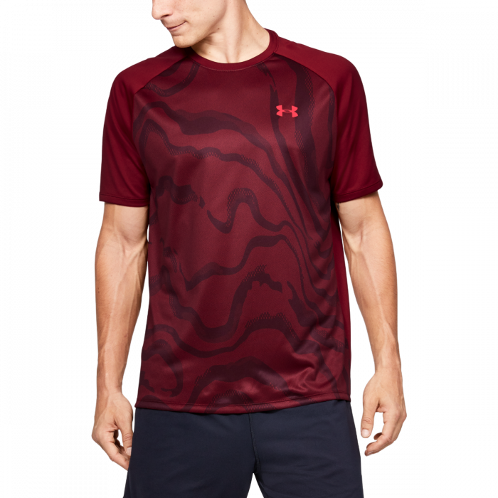 Under Armour Compression T-shirt Tech 2.0 Morph SS Red
