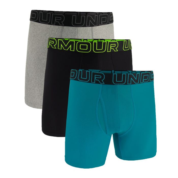 Men‘s boxers Perf Tech 6in 3Pack Blue - Under Armour 