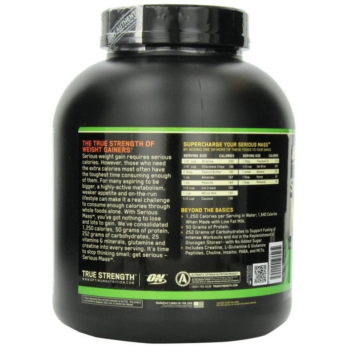 Serious Mass - Optimum Nutrition 5450 g - Σοκολάτα