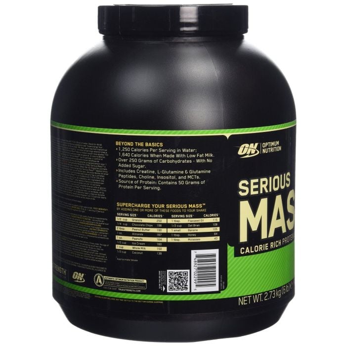 Serious Mass - Optimum Nutrition 5450 g - Σοκολάτα