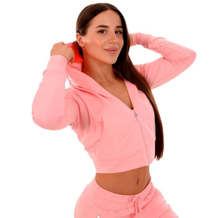 Γυναικεία Ζακέτα Zip-Up TRN Pink – GymBeam M