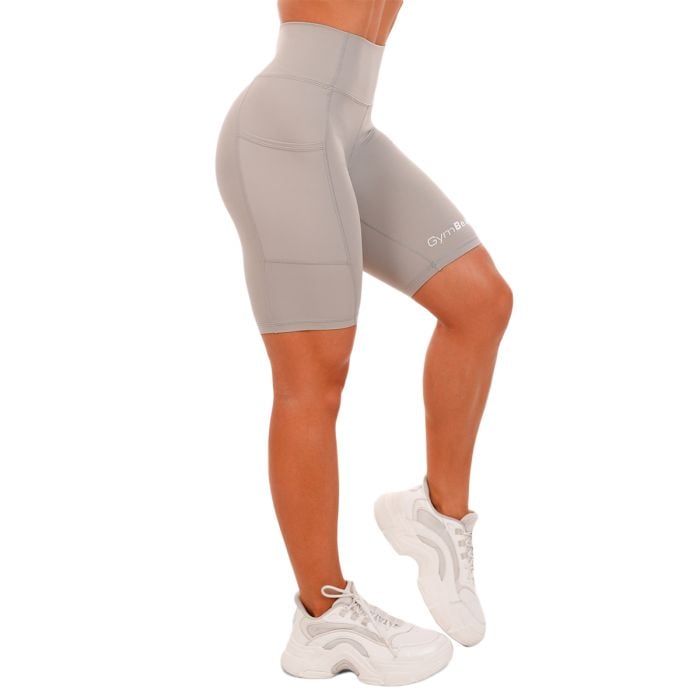 Γυναικείο Σορτς Biker Grey – GymBeam S