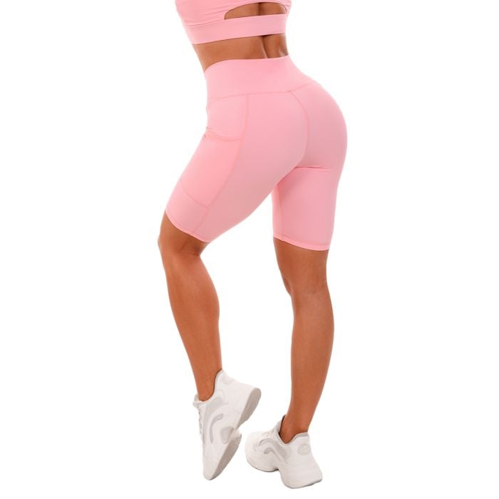 Γυναικείο Σορτς Biker Pink – GymBeam S