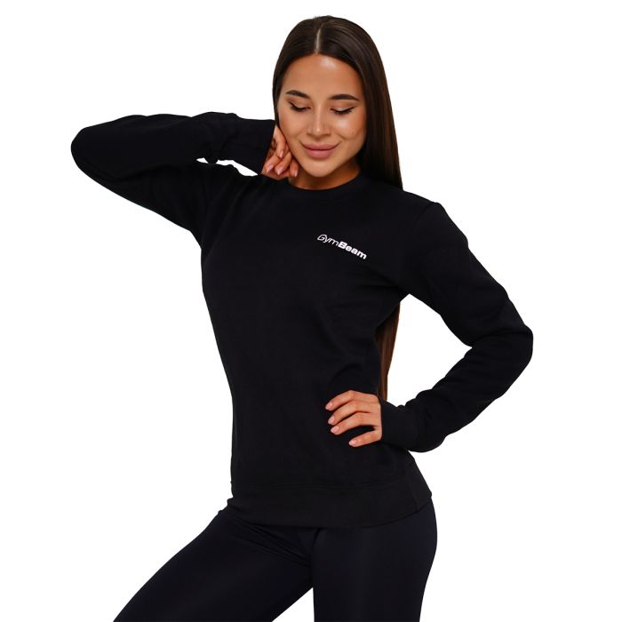 Γυναικείο Φούτερ Basic Black – Gymbeam S