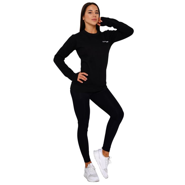 Γυναικείο Φούτερ Basic Black – Gymbeam S