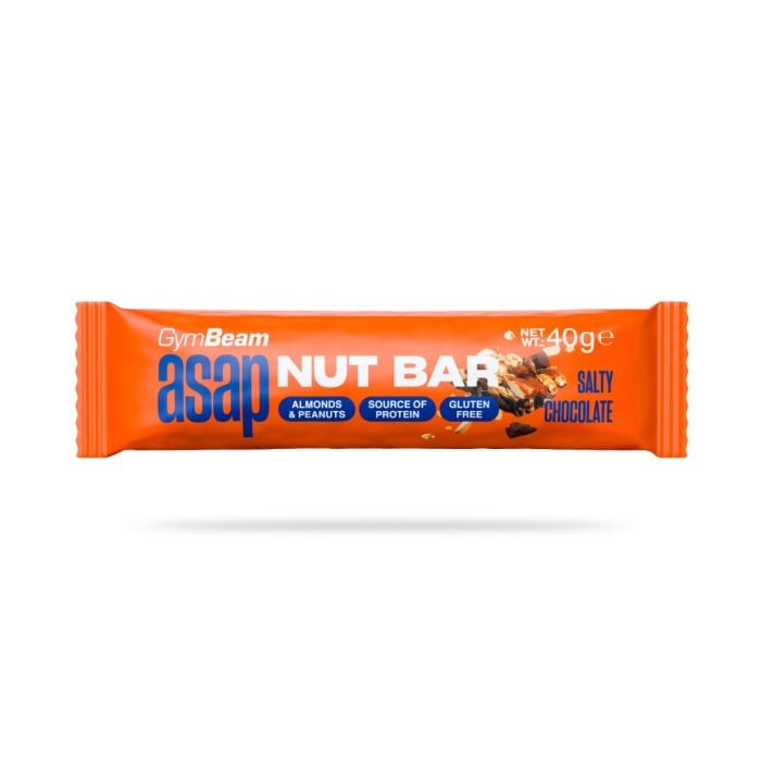 ASAP Nut Bar - GymBeam 40 g - salty chocolate