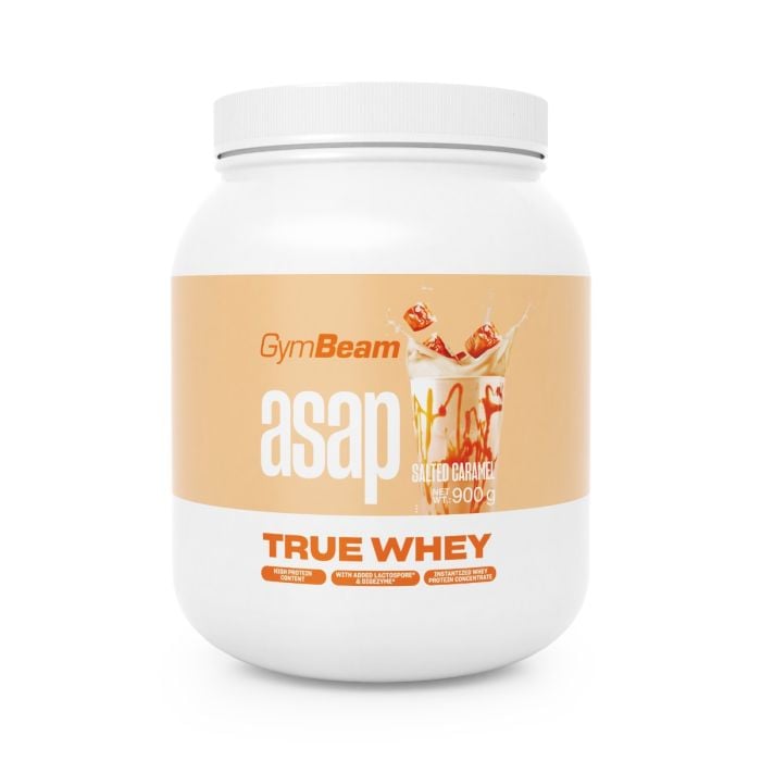 ASAP True Whey - GymBeam 900 g - αλμυρή καραμέλα