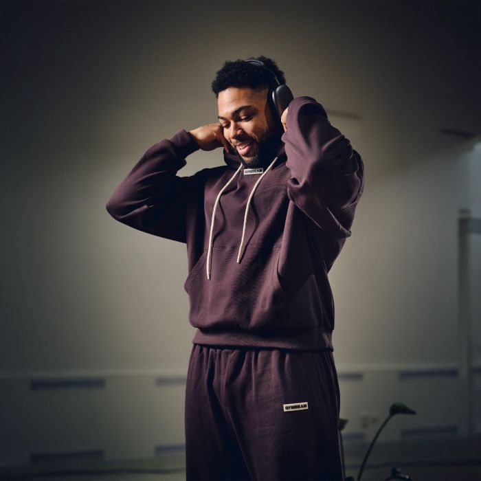 Φούτερ Aura Tee Brown - GymBeam XXL