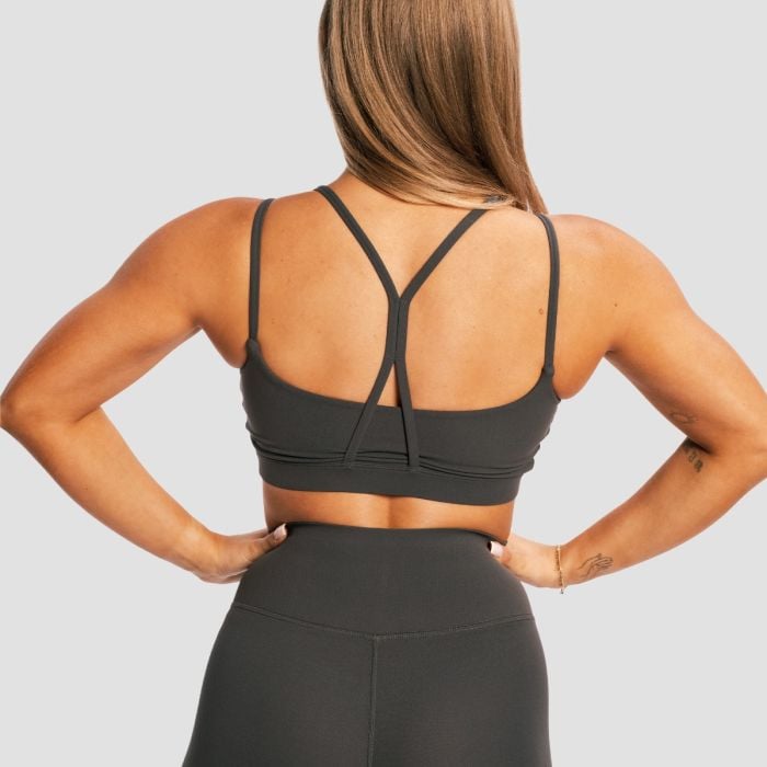 BEAT Sports Bra Charcoal - GymBeam XXL