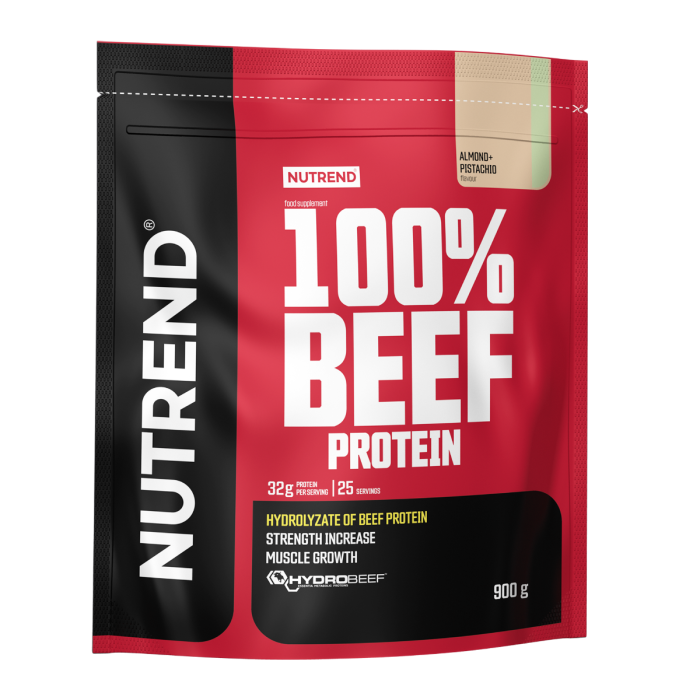 100% Beef Protein - Nutrend 900 g - Σοκολάτα - Φουντούκι