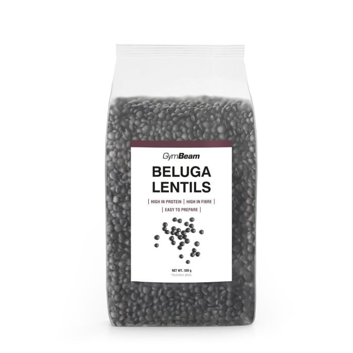 Φακές Beluga - GymBeam 500 g