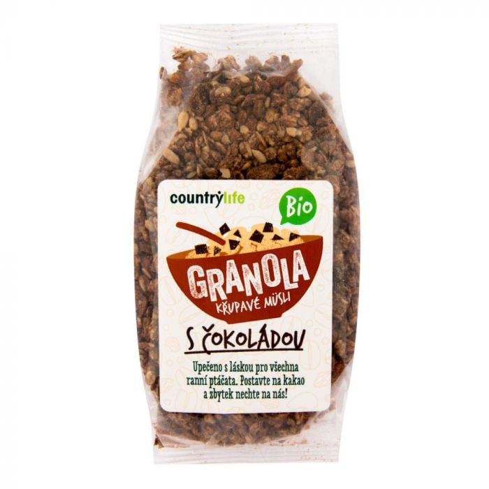 BIO Granola - Crispy oatmeal muesli 350g - Country Life
