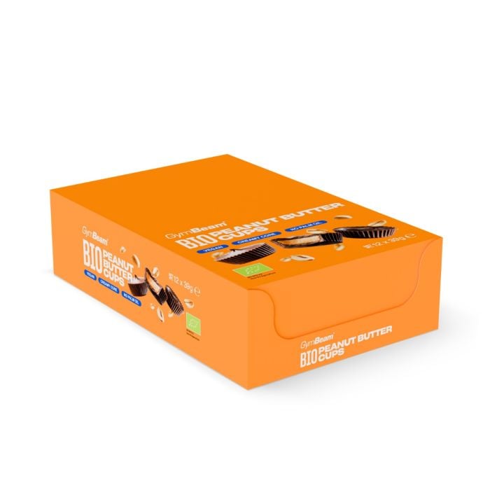 BIO Peanut Butter Cups - GymBeam 39 g