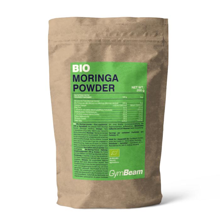 BIO Moringa σε Σκόνη - GymBeam 200 g