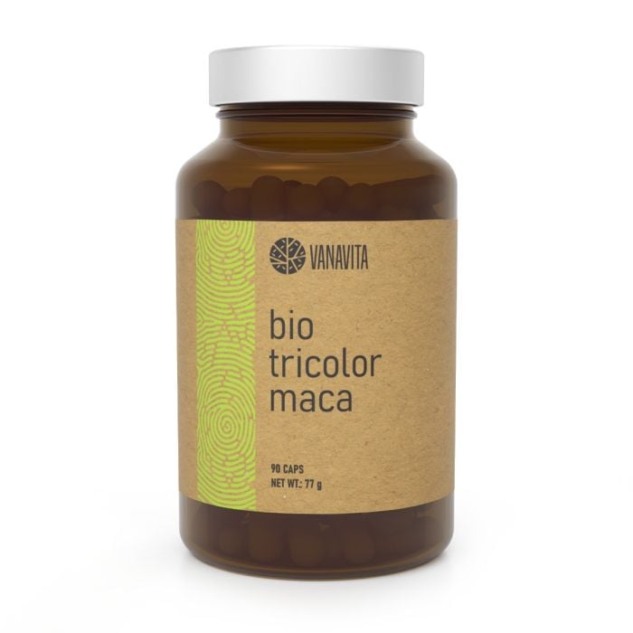 BIO Τρίχρωμη Maca - VanaVita 90 καψ.