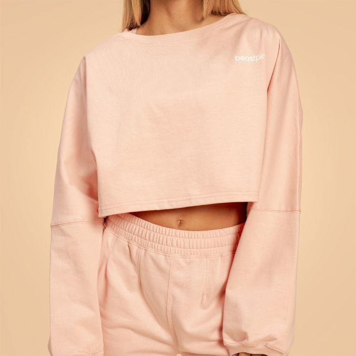 Γυναικείο φούτερ Bliss Cropped Pink - BeastPink M