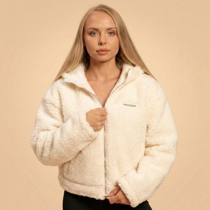 Γυναικείο Bliss Hoodie Jacket Ivory - BeastPink M