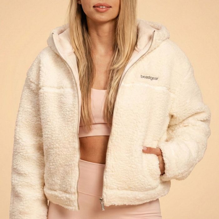 Γυναικείο Bliss Hoodie Jacket Ivory - BeastPink M