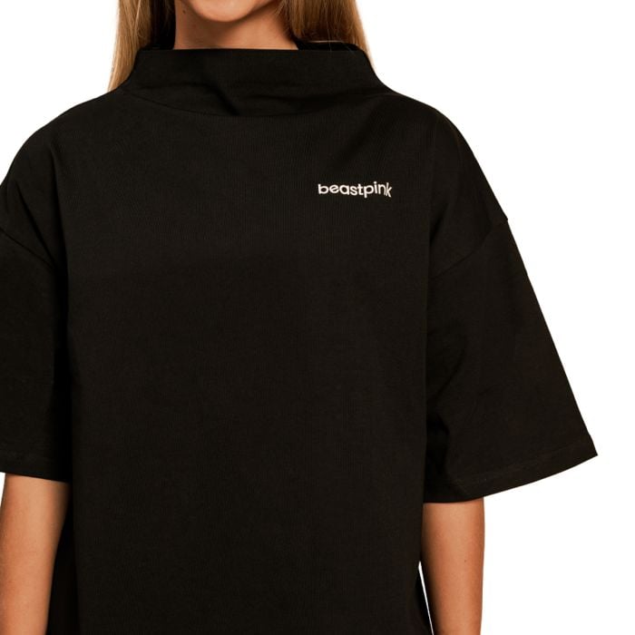 Γυναικείο Bliss Oversized top Black - BeastPink M