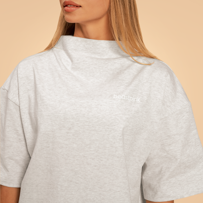 Γυναικείο Bliss Oversized Top Grey - BeastPink S