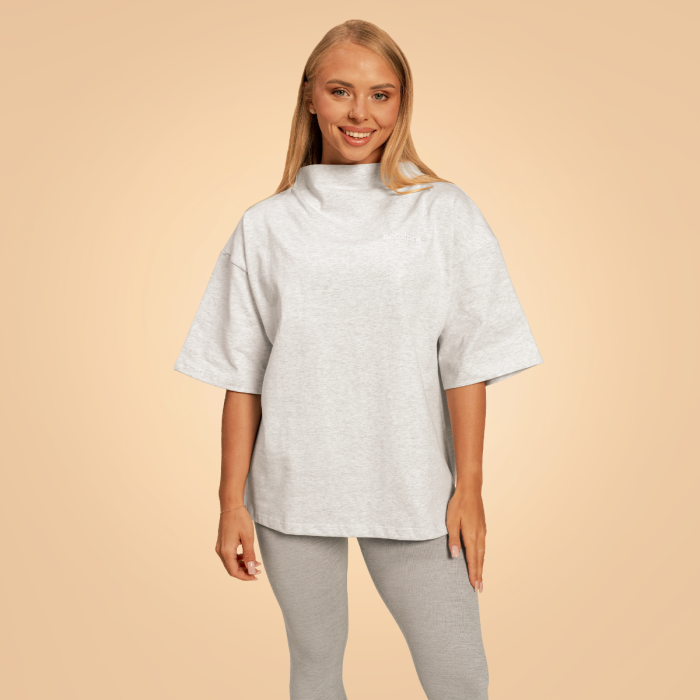 Γυναικείο Bliss Oversized Top Grey - BeastPink S